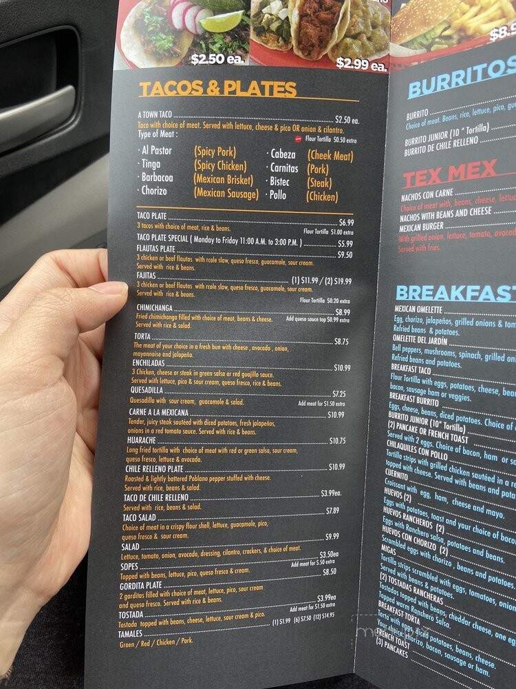 El Grande Burrito - Allen, TX menu_pic