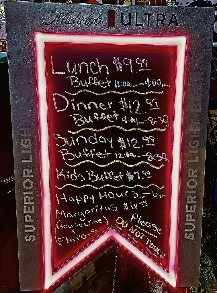 Fiesta Mexicana Express - Mount Vernon, OH menu_pic