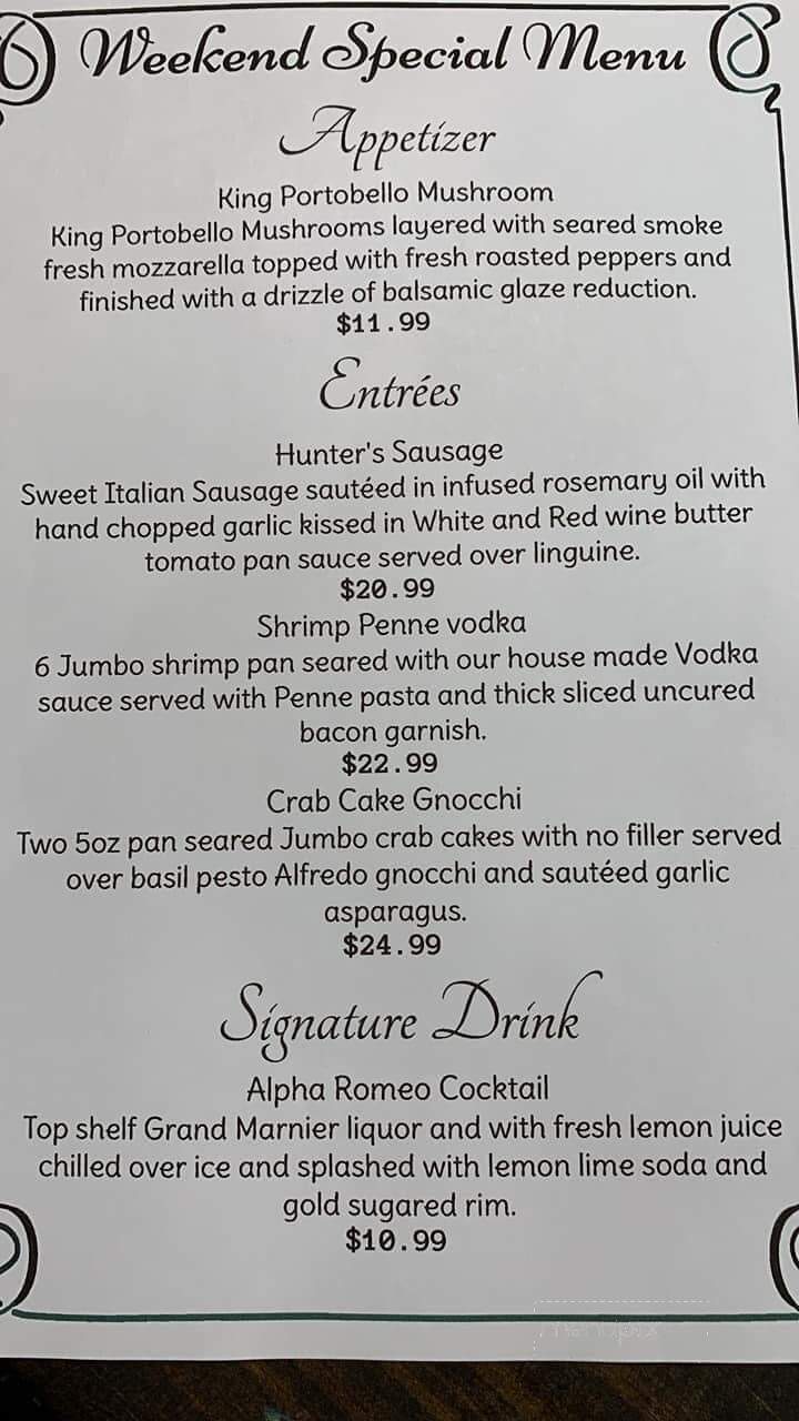 Rigoletto Italian Bakery & Cafe - Virginia Beach, VA menu_pic