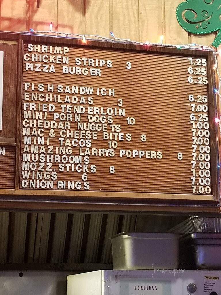 Steve's Old Time Tap - Rock Island, IL menu_pic