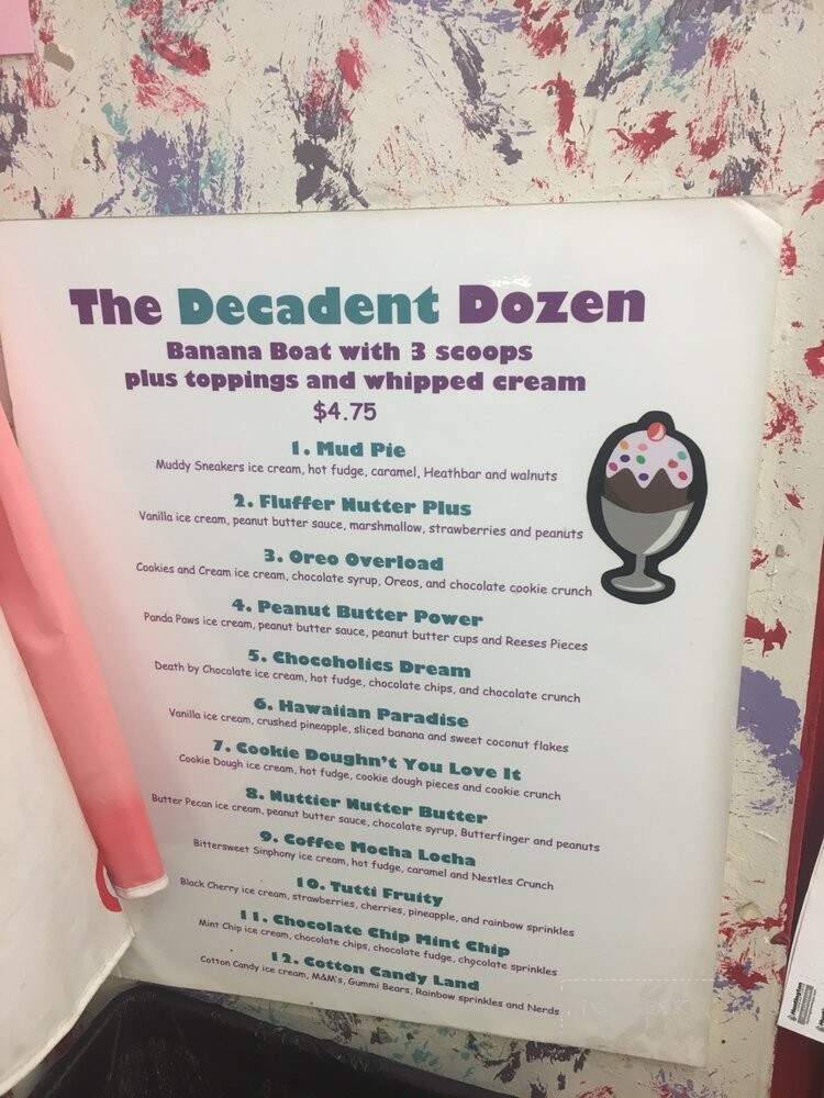 Cone Zone - West Nyack, NY menu_pic