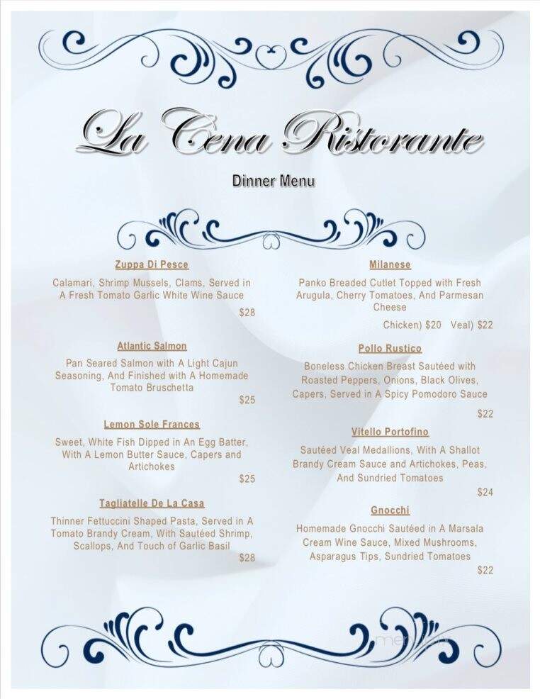 La Cena Restaurant - Bensalem, PA