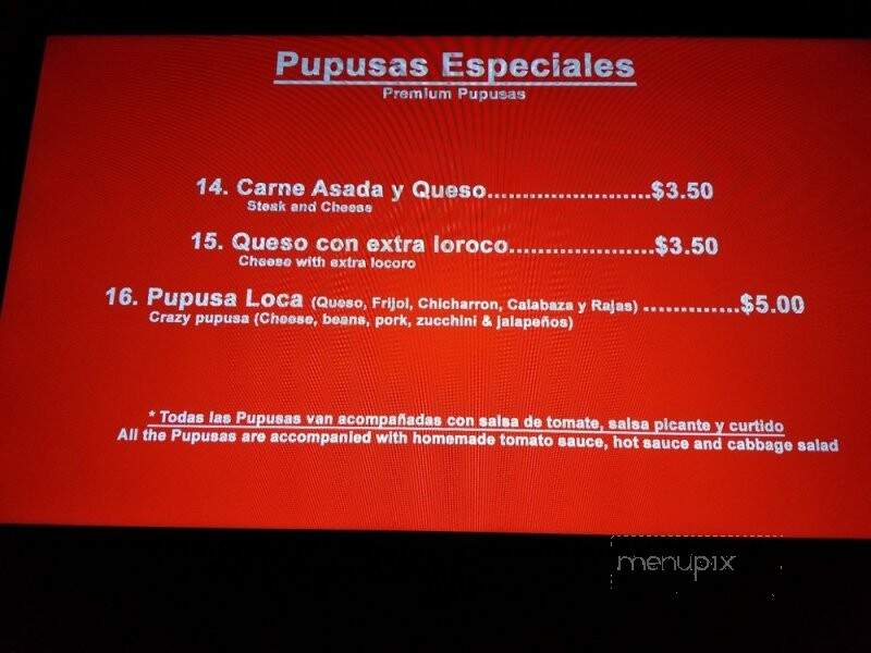 El Pueblo - Rogers, AR menu_pic