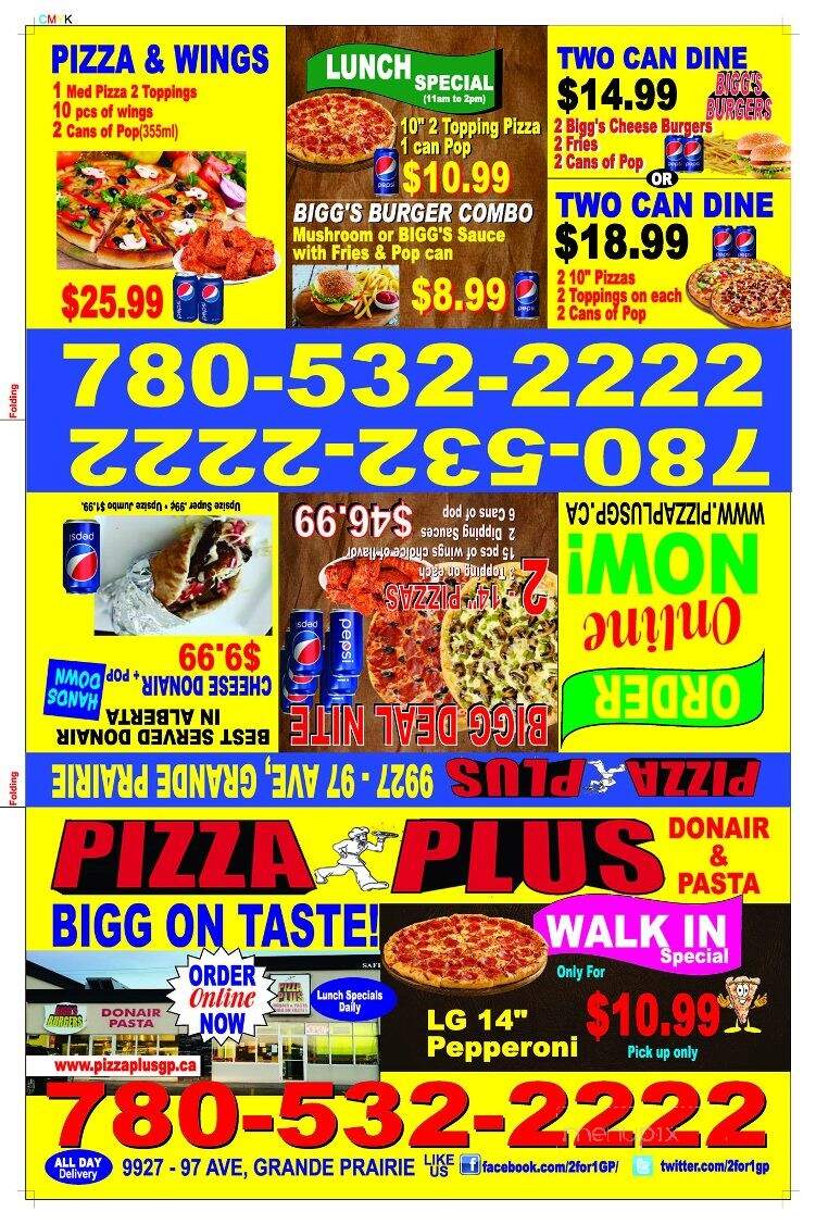 Pizza Plus Ltd - Grande Prairie, AB