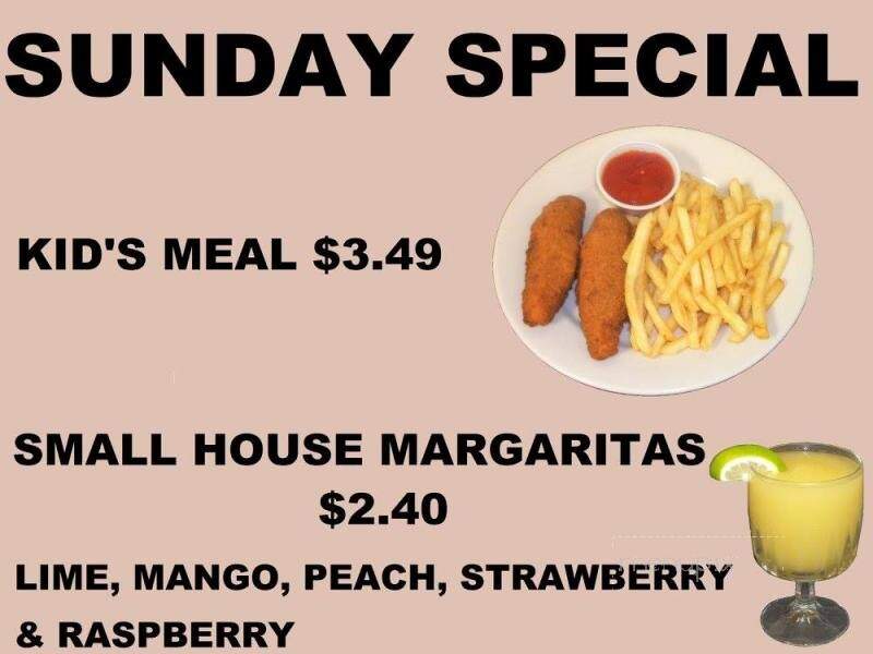 Playa Margaritas - Osceola, IA menu_pic