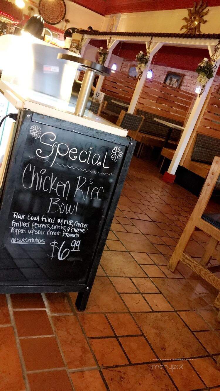 Soriano's - Flint, MI menu_pic