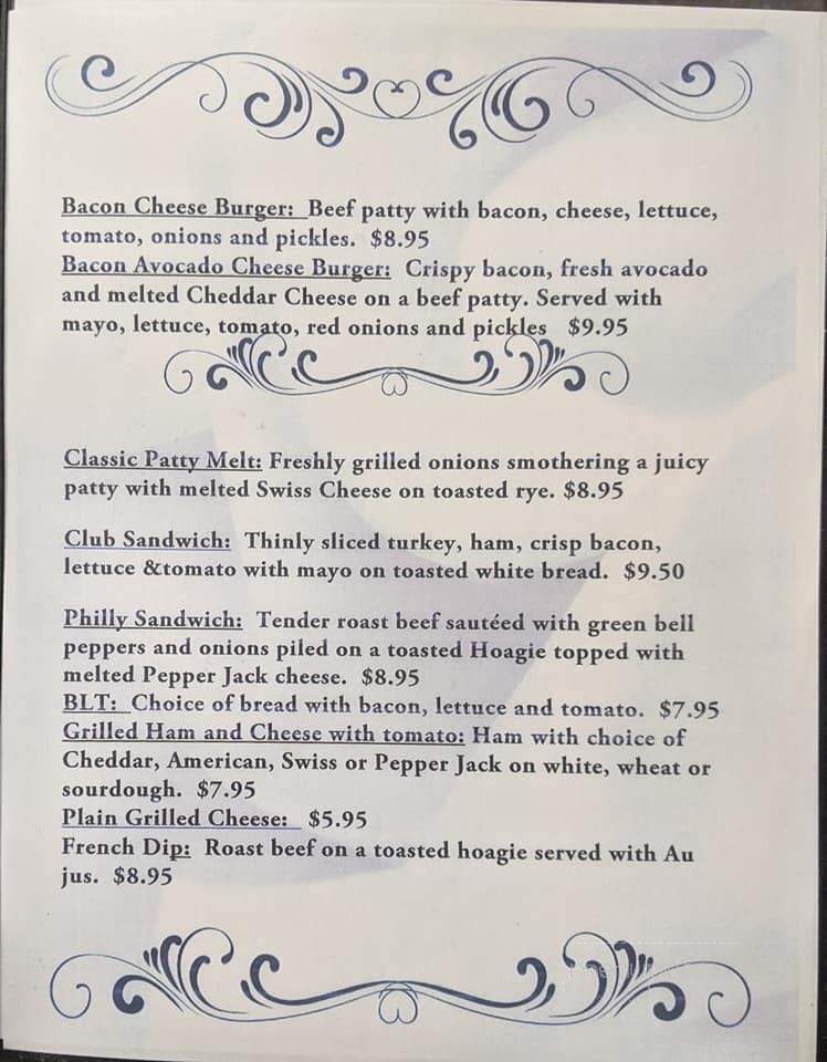 Tall Town Bakery & Cafe - Lakeview, OR menu_pic