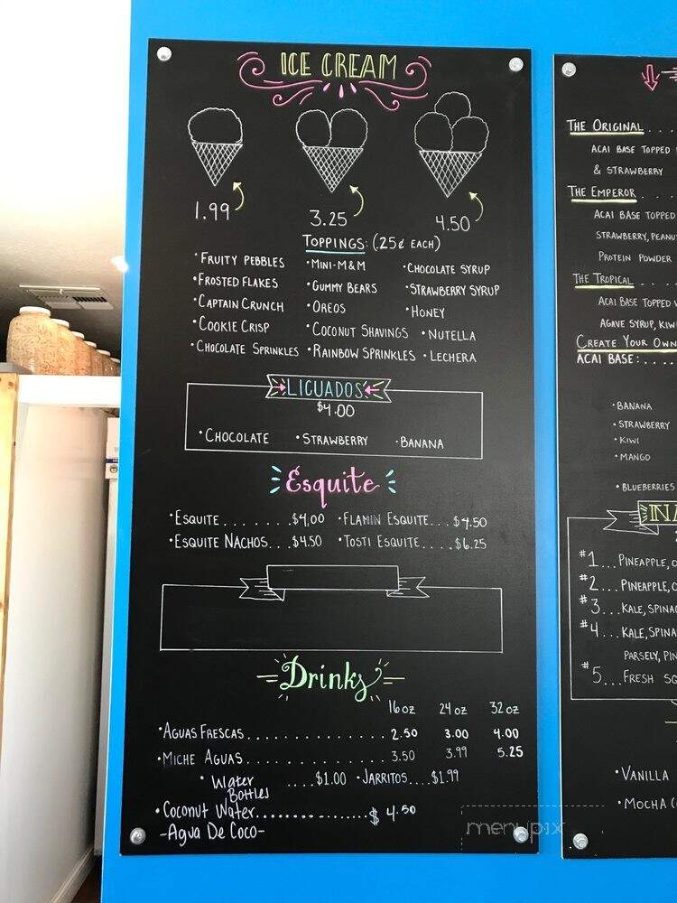 Mylo's Snacks - Dinuba, CA menu_pic