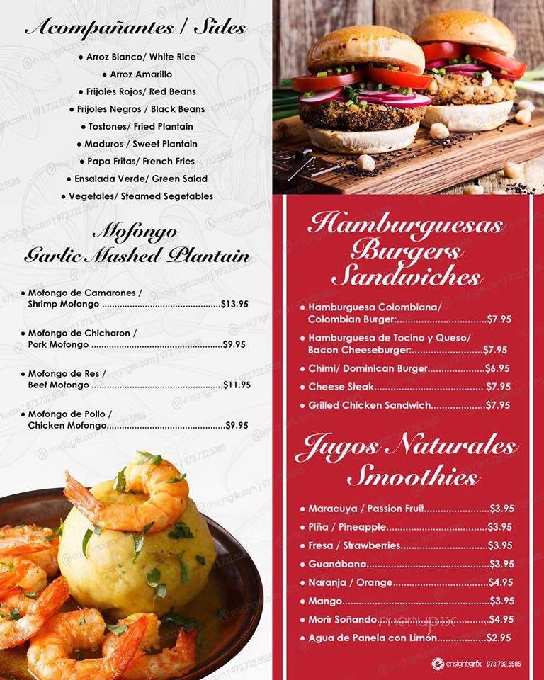 Mr Exquisito Restaurant - Bloomfield, NJ menu_pic