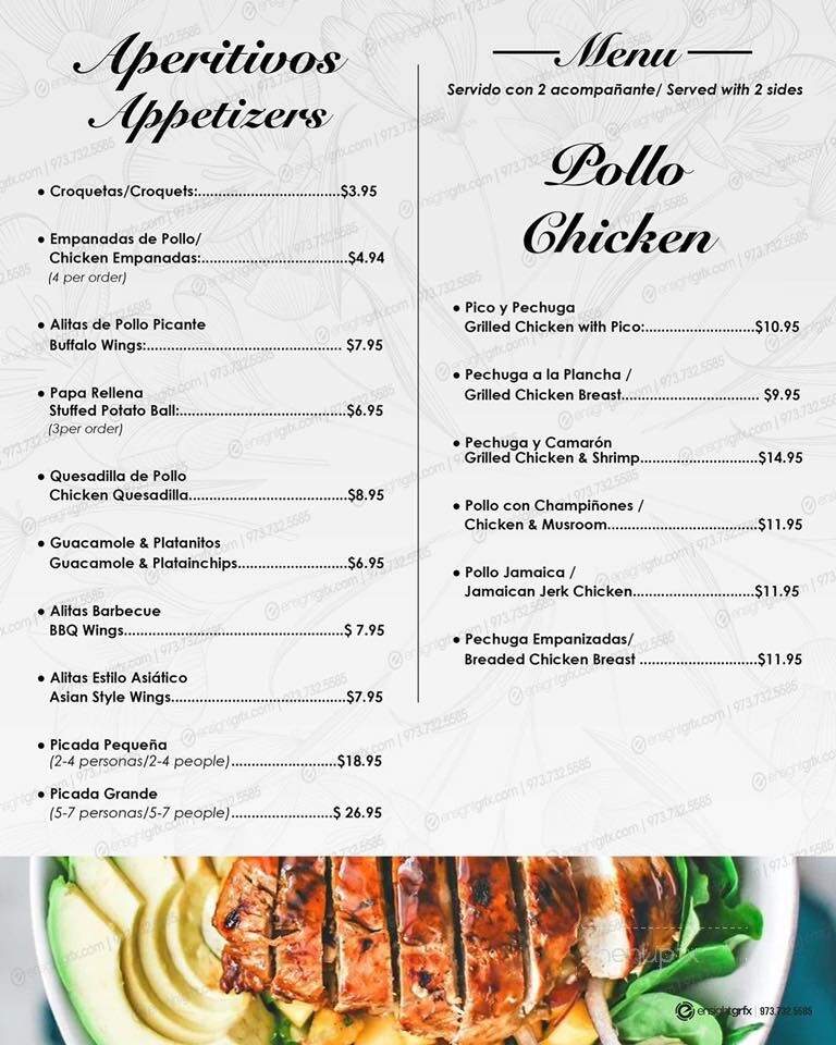 Mr Exquisito Restaurant - Bloomfield, NJ menu_pic