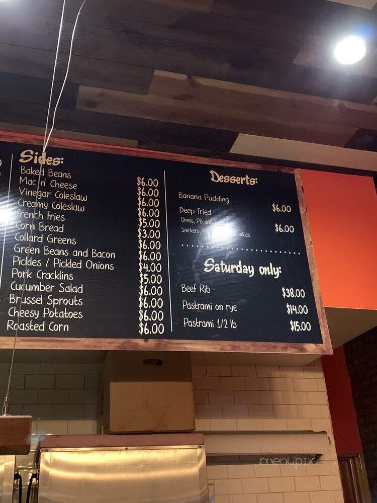 Hudson Smokehouse - The Bronx, NY menu_pic