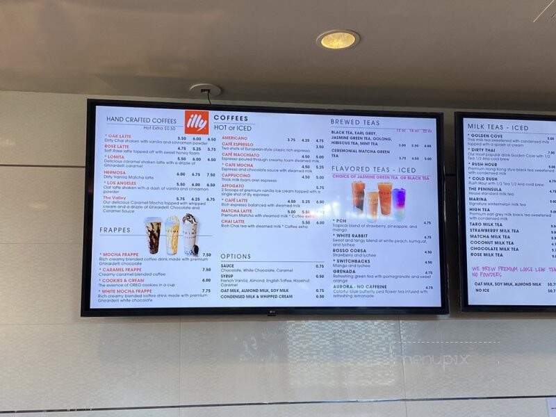 Prima Cafe - Lomita, CA menu_pic
