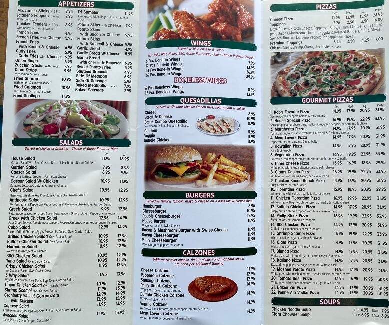 Pizza Kitchen & Grill - Berlin, CT menu_pic