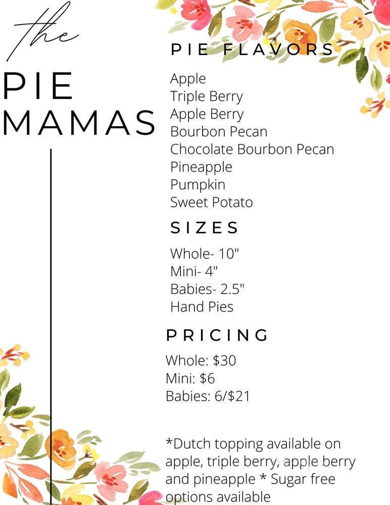 The Pie Mamas - Fresno, CA