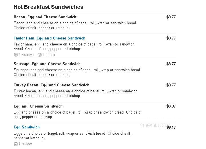 Colonia Supreme Bagels - Colonia, NJ menu_pic