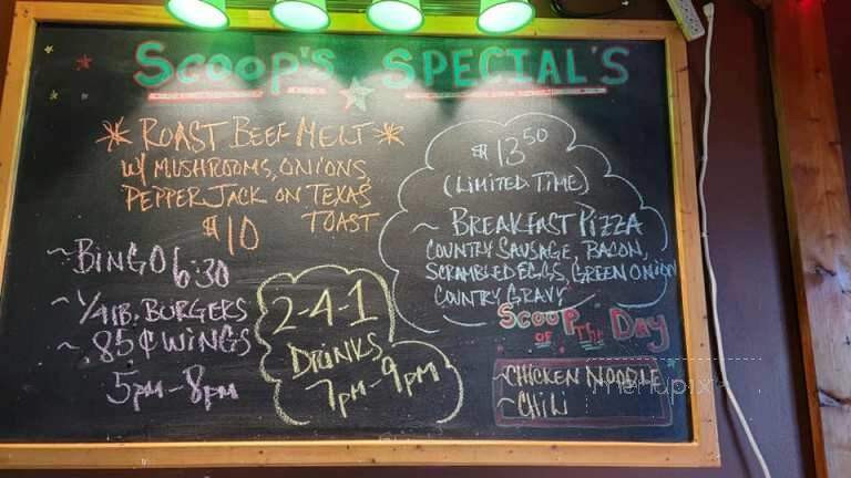 Scoop's Pub - Coon Rapids, MN menu_pic
