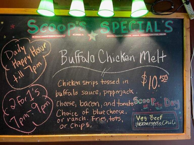 Scoop's Pub - Coon Rapids, MN menu_pic