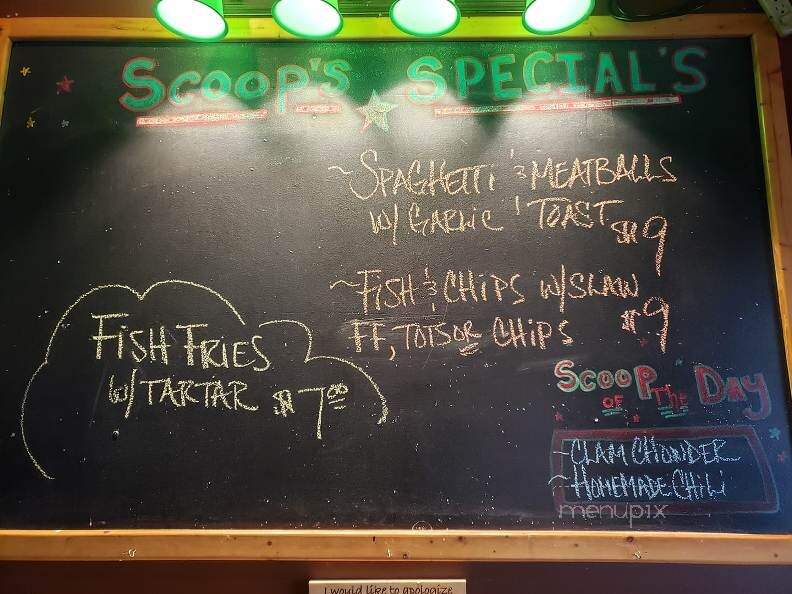 Scoop's Pub - Coon Rapids, MN menu_pic