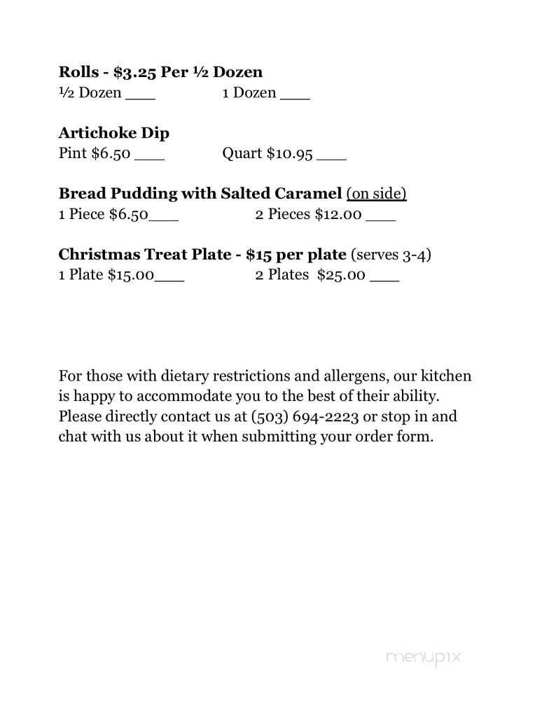 Currys Landing - Wilsonville, OR menu_pic