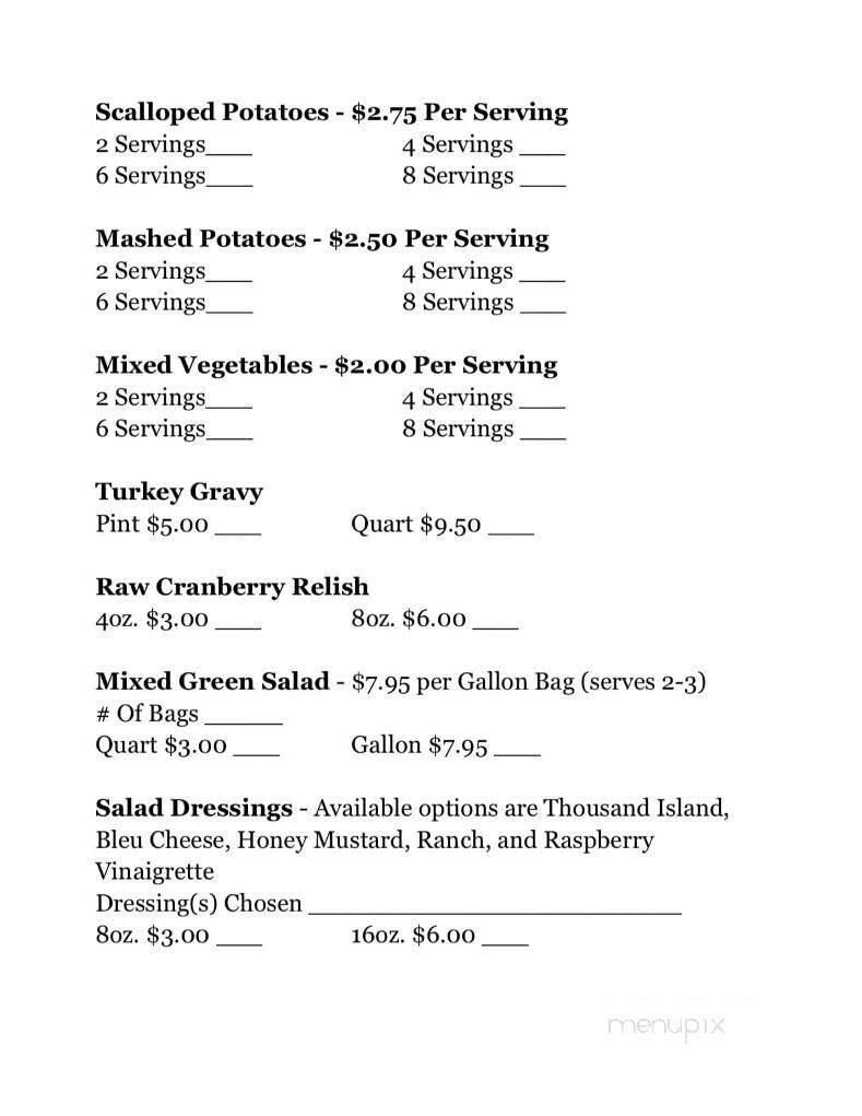 Currys Landing - Wilsonville, OR menu_pic