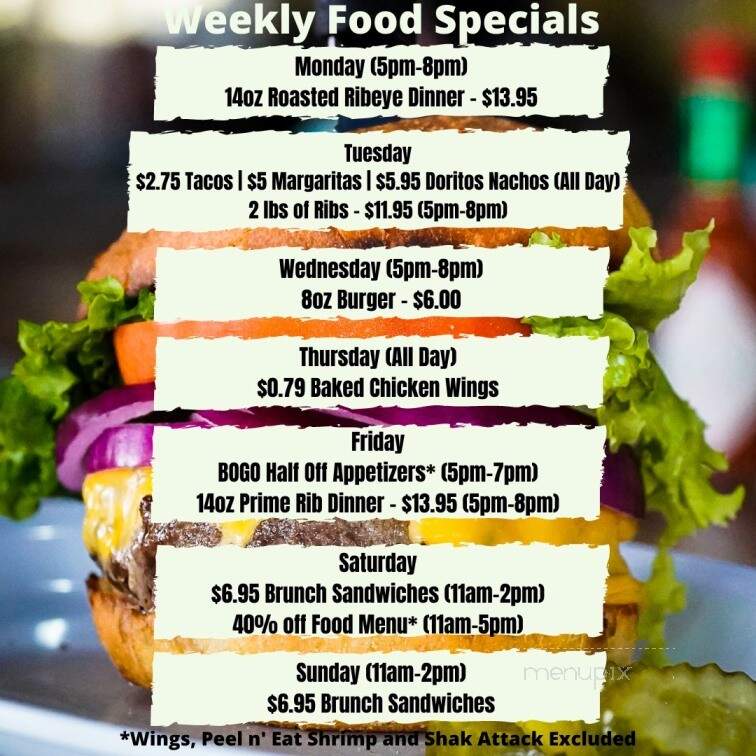 Lake Worth Rum Shack - Lake Worth, FL menu_pic