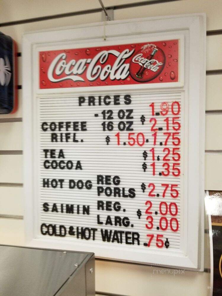 David's Snack Shop - Honolulu, HI menu_pic
