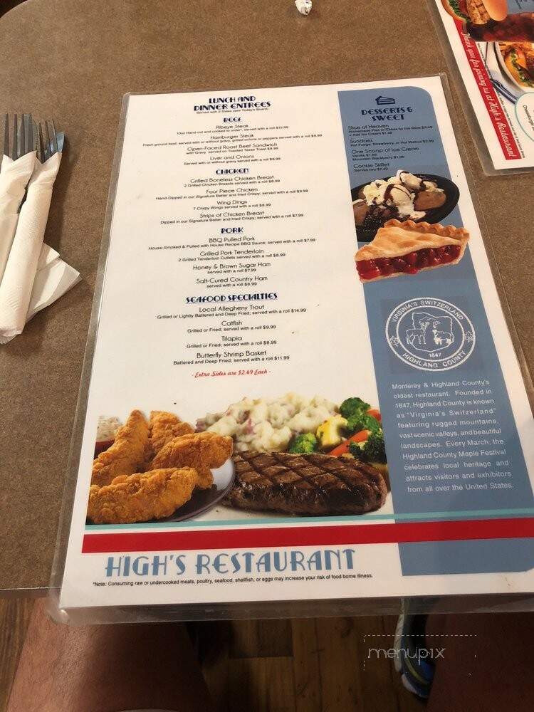 Highs Restaurant - Richmond, VA