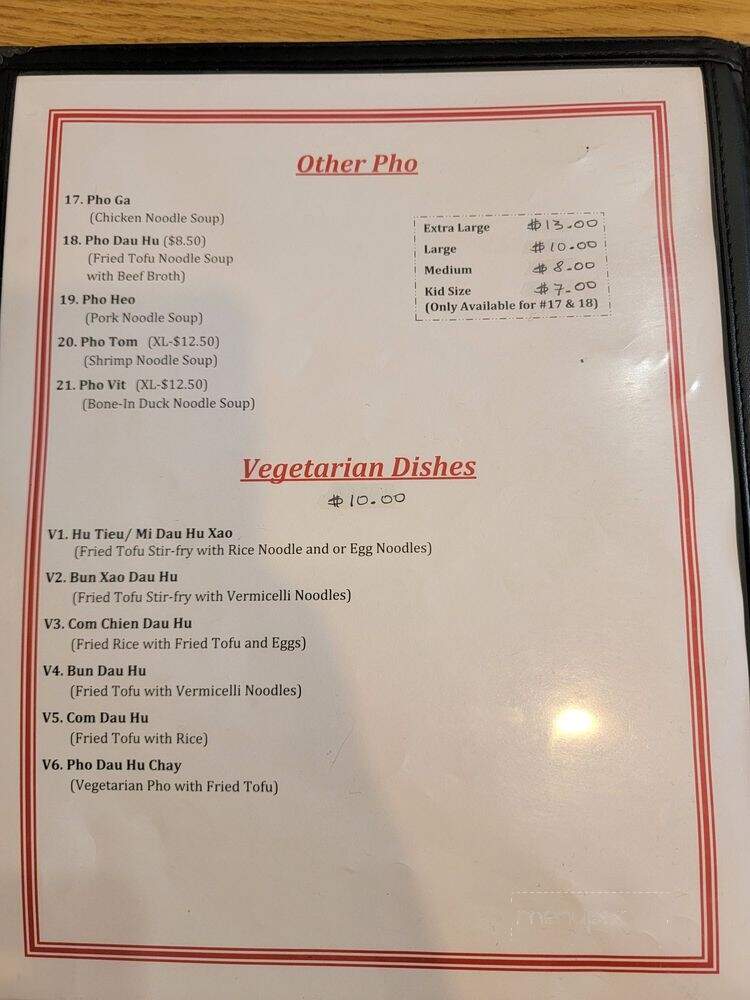 Tay DO Restaurant - Richmond, VA menu_pic