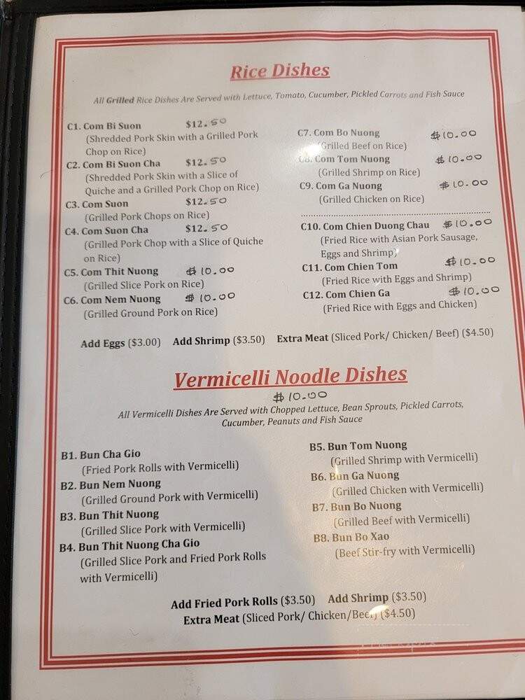 Tay DO Restaurant - Richmond, VA menu_pic