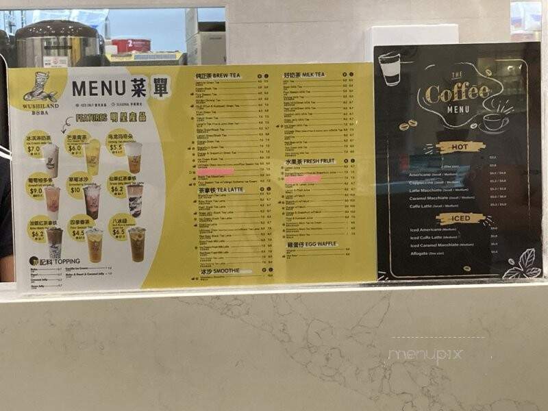 101 BOBA - Burnaby, BC menu_pic