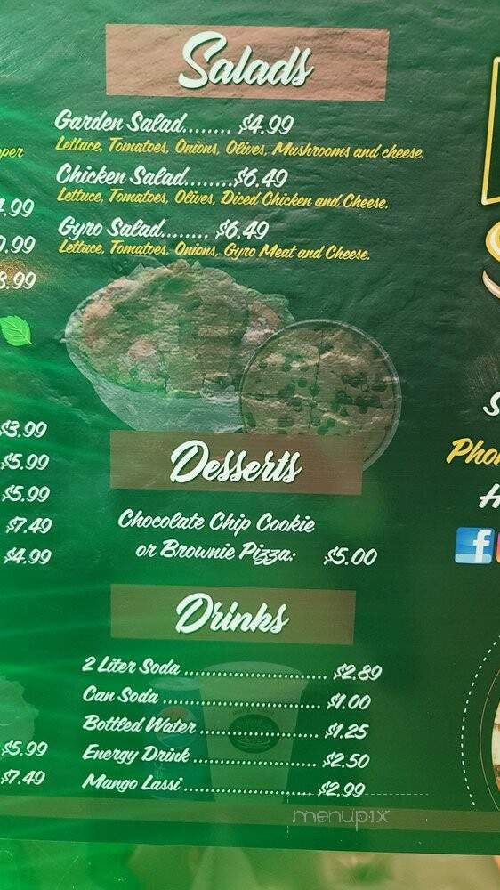 209 Pizza - Stockton, CA menu_pic