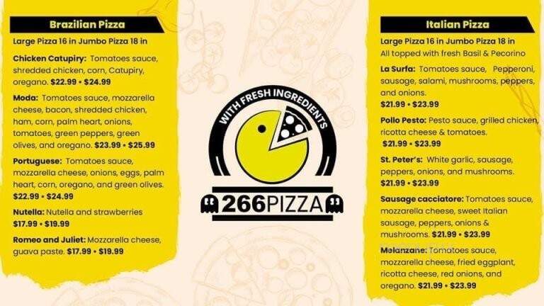 266 Pizza - Tyngsborough, MA menu_pic