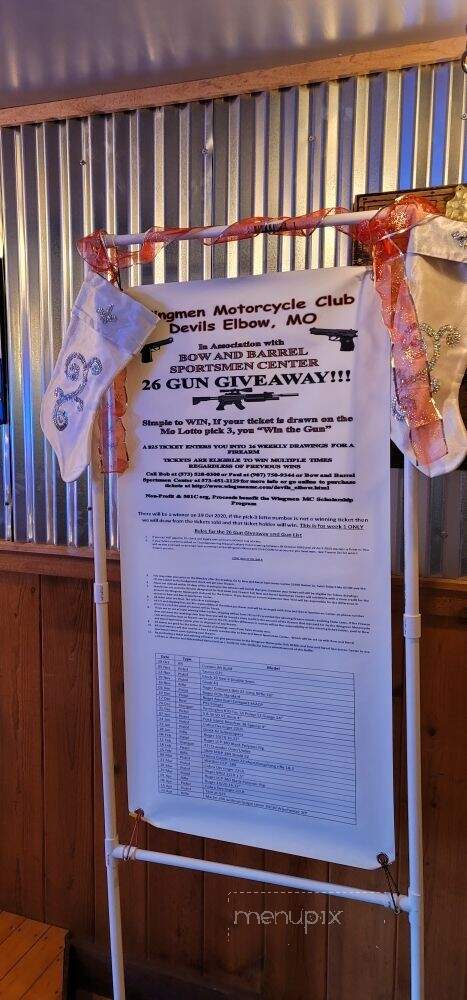 28 Shots Bar & Grill - Dixon, MO menu_pic