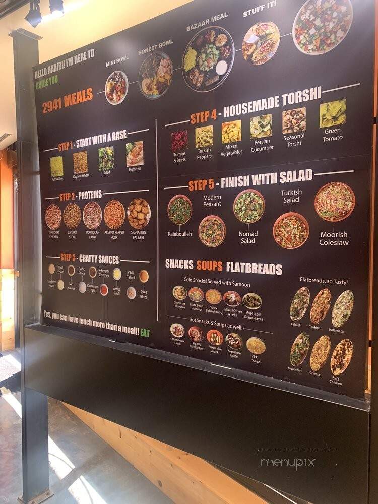 2941 Street Food - Royal Oak, MI menu_pic