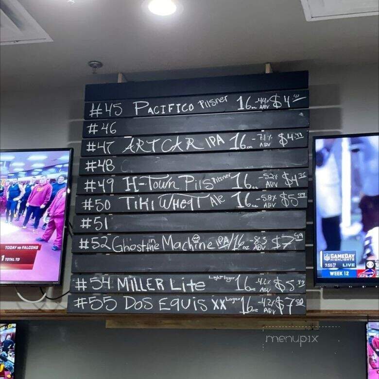 2 Ways Draught & Kitchen - Friendswood, TX menu_pic