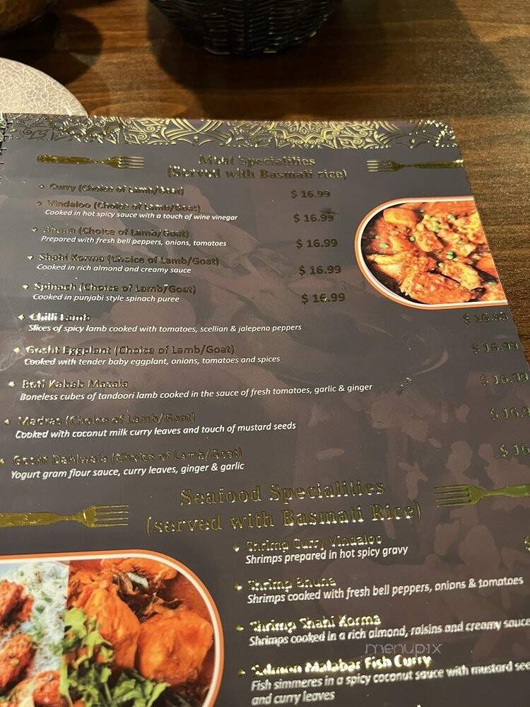 5 Star Indian Cuisine - Indianapolis, IN menu_pic