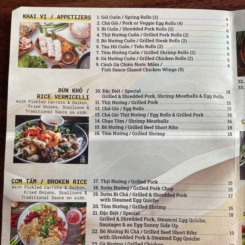 7 Sisters Vietnamese Cuisine - Pleasantville, NJ menu_pic