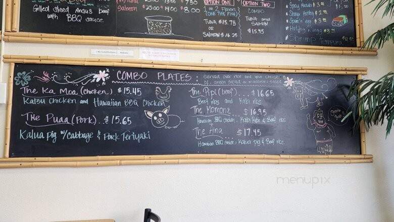 808 Local Hawaiian Grill - Artesia, CA menu_pic