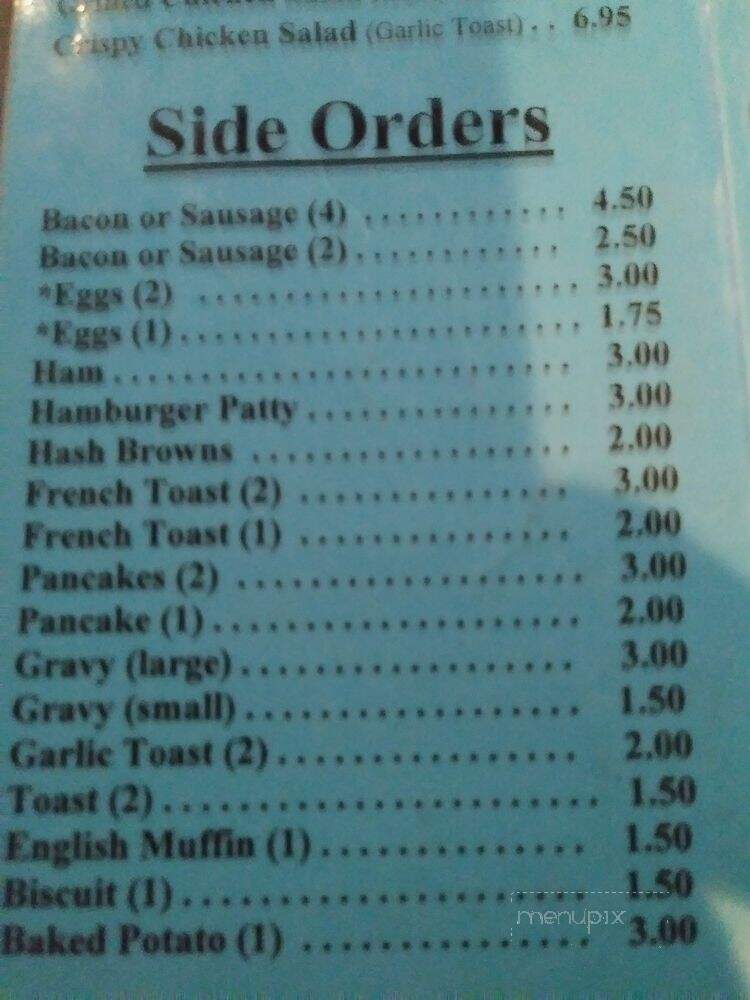 82nd Street Bar & Grill - Portland, OR menu_pic