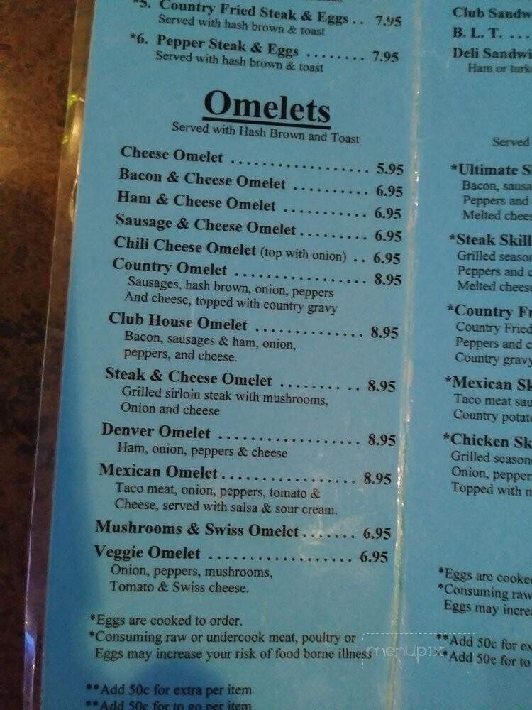 82nd Street Bar & Grill - Portland, OR menu_pic