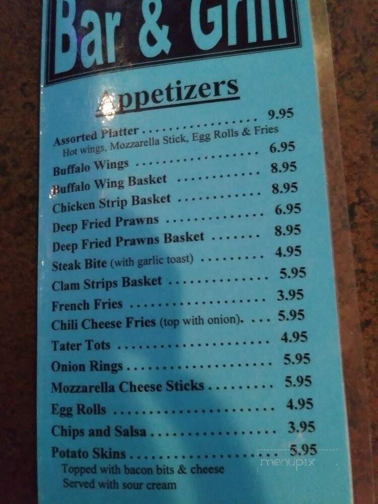 82nd Street Bar & Grill - Portland, OR menu_pic