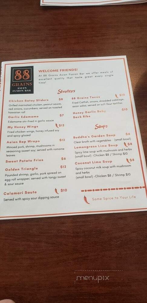 88 Grains Asian Fusion Bar - Lincoln City, OR