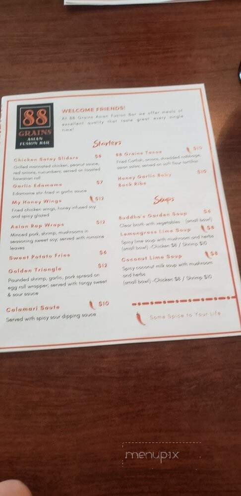 88 Grains Asian Fusion Bar - Lincoln City, OR