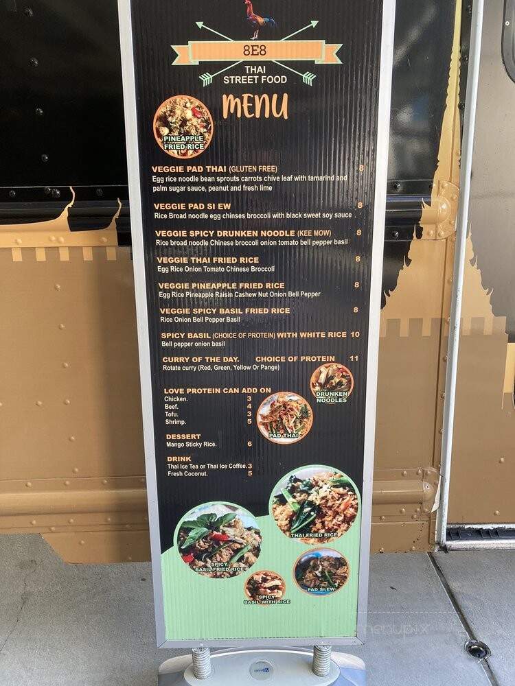 8E8 Thai Street Food - Los Angeles, CA menu_pic