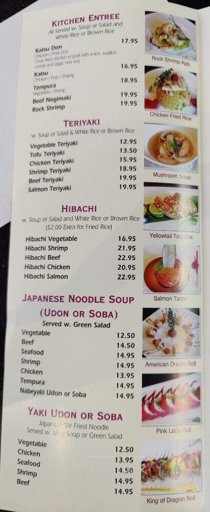 Abe Sushi - Brooklyn, NY menu_pic