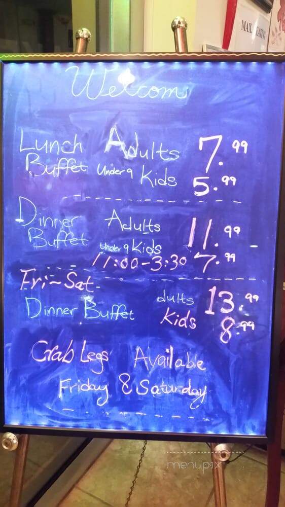 Aces Plus Grand Buffett - Kissimmee, FL menu_pic