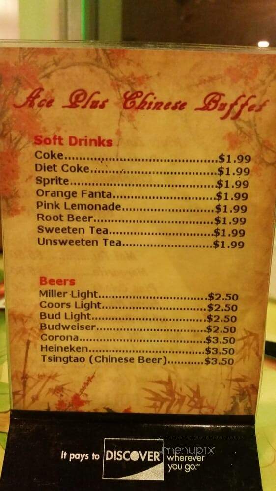 Aces Plus Grand Buffett - Kissimmee, FL menu_pic