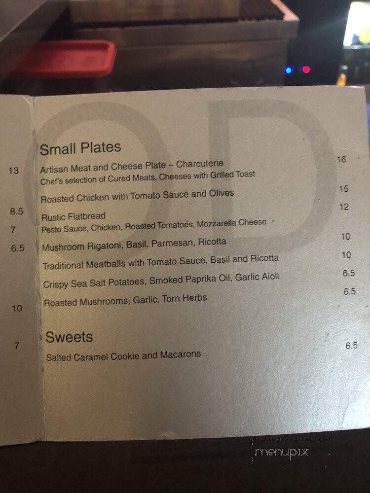 AC Lounge - Bellevue, WA menu_pic