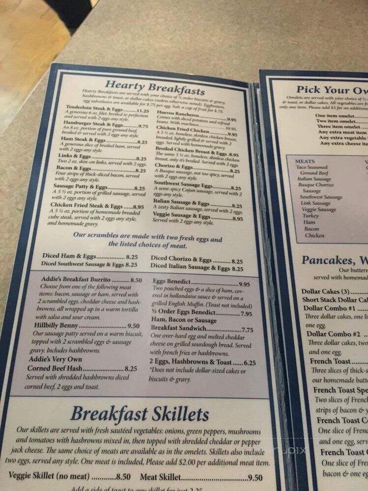 Addie's - Boise, ID menu_pic