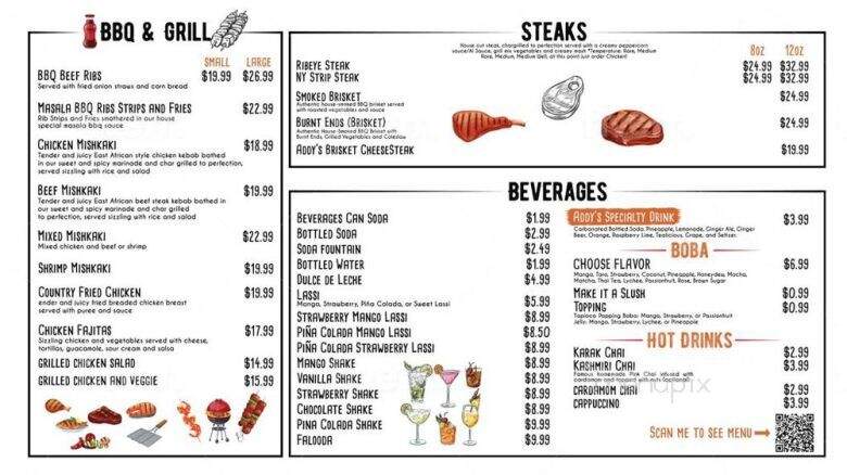 Addy's Barbeque - Catonsville, MD menu_pic